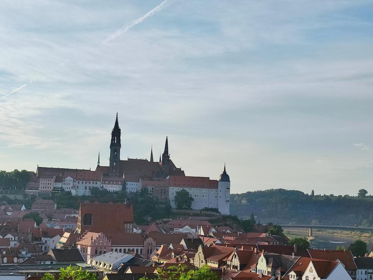 Goldrausch - Glanzvolle Ferienwohnung In Meissen Am Lutherplatz Exterior foto