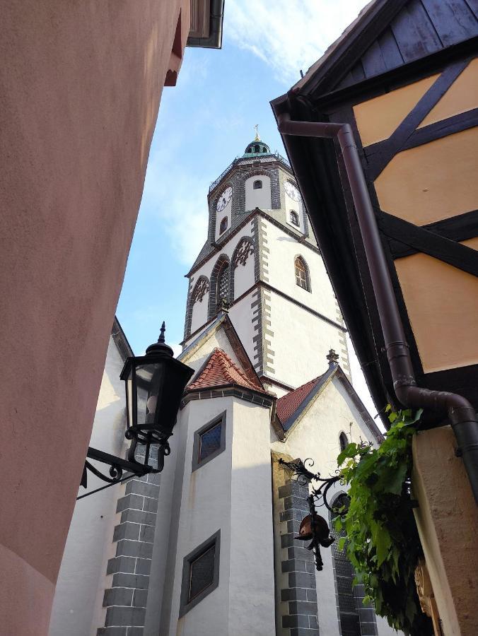 Goldrausch - Glanzvolle Ferienwohnung In Meissen Am Lutherplatz Exterior foto