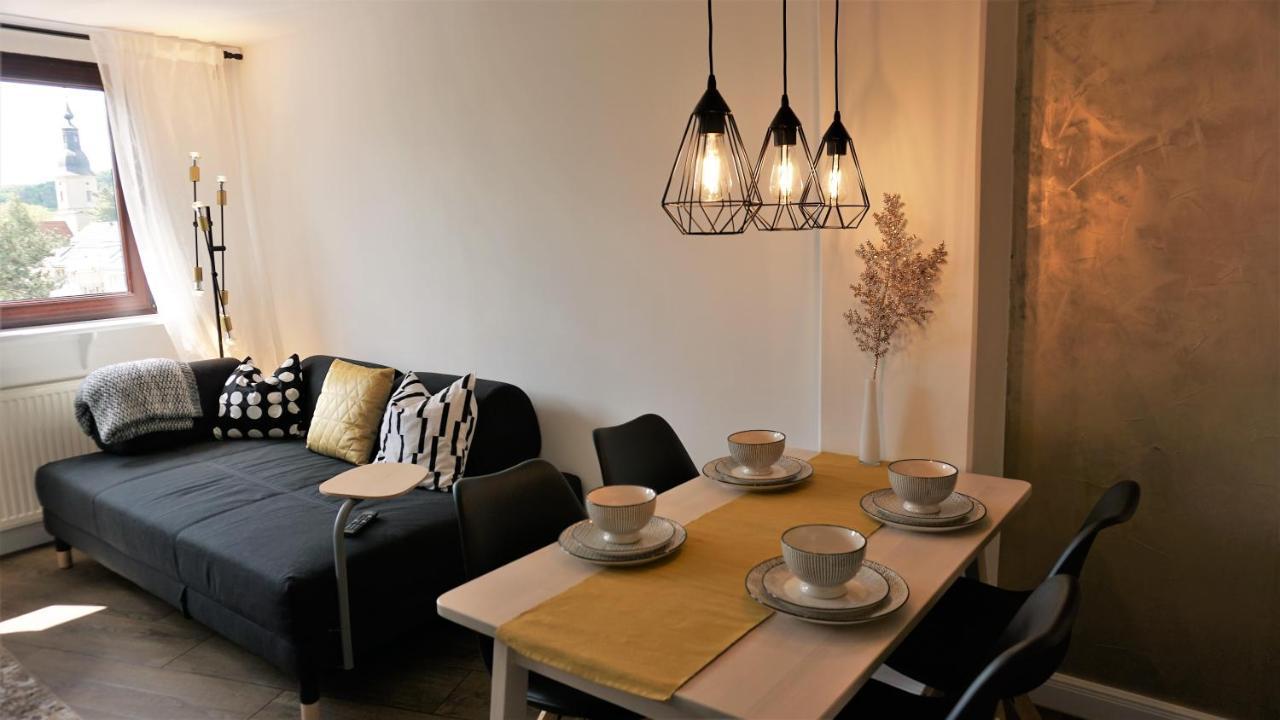 Goldrausch - Glanzvolle Ferienwohnung In Meissen Am Lutherplatz Exterior foto